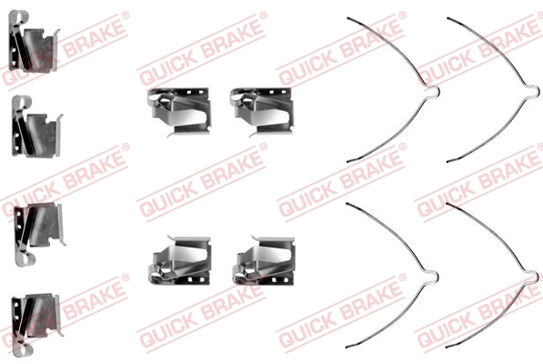 Accessory Kit, disc brake pad